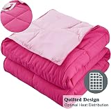 HIG Pink Reversible Coverless Duvet Set 135x200cm 10.5 Tog OEKO-TEX view 6