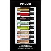 PHLUR Fragrance Discovery Set (2025) - 8pc Perfume Sample Set ft. New Releases Vanilla Skin, Rose Whip & Golden Rule - 2mL Mini Perfume Fine Fragrance Samples (8 x 2mL)