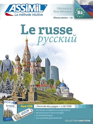 Download Le russe pack usb (livre + 1Clé Usb) PDF