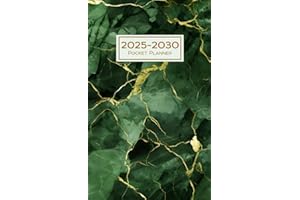 pocket planner 2025-2030: Small Size 6-Year from January 2025 to December 2030