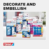 tesa Universal Adhesive Putty 80 Pack White Sticky Tack Alternative to Tacks view 7