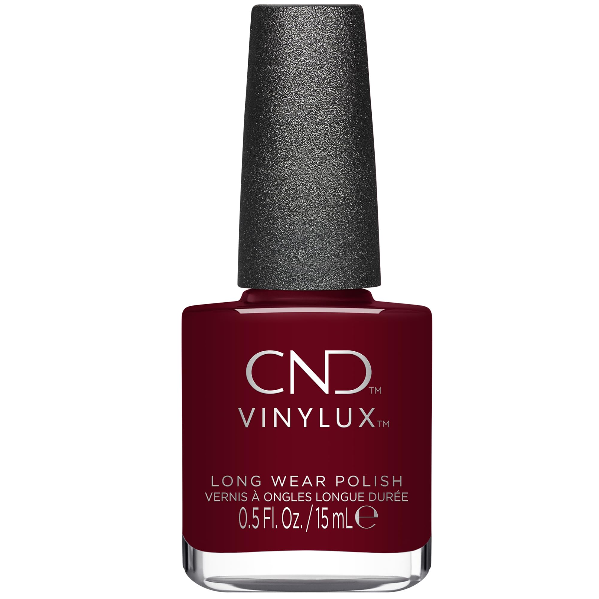 CND Vinylux Long Wear Nail Polish (No Lamp Required), 15 ml, Red, Decadence