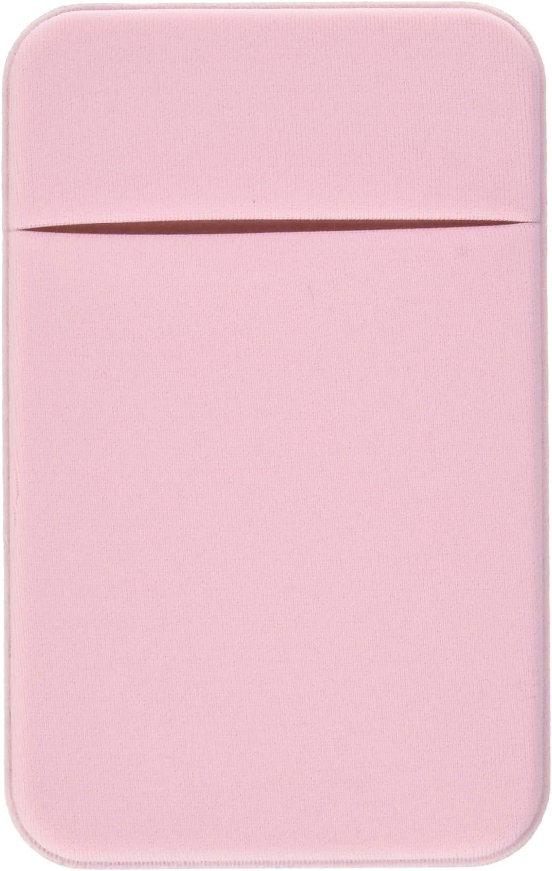 CaseArtPlus Credit Card Secure Holder Stick on Wallet [ Lid ] Discreet ID Holder Lycra Spandex Card Sleeves