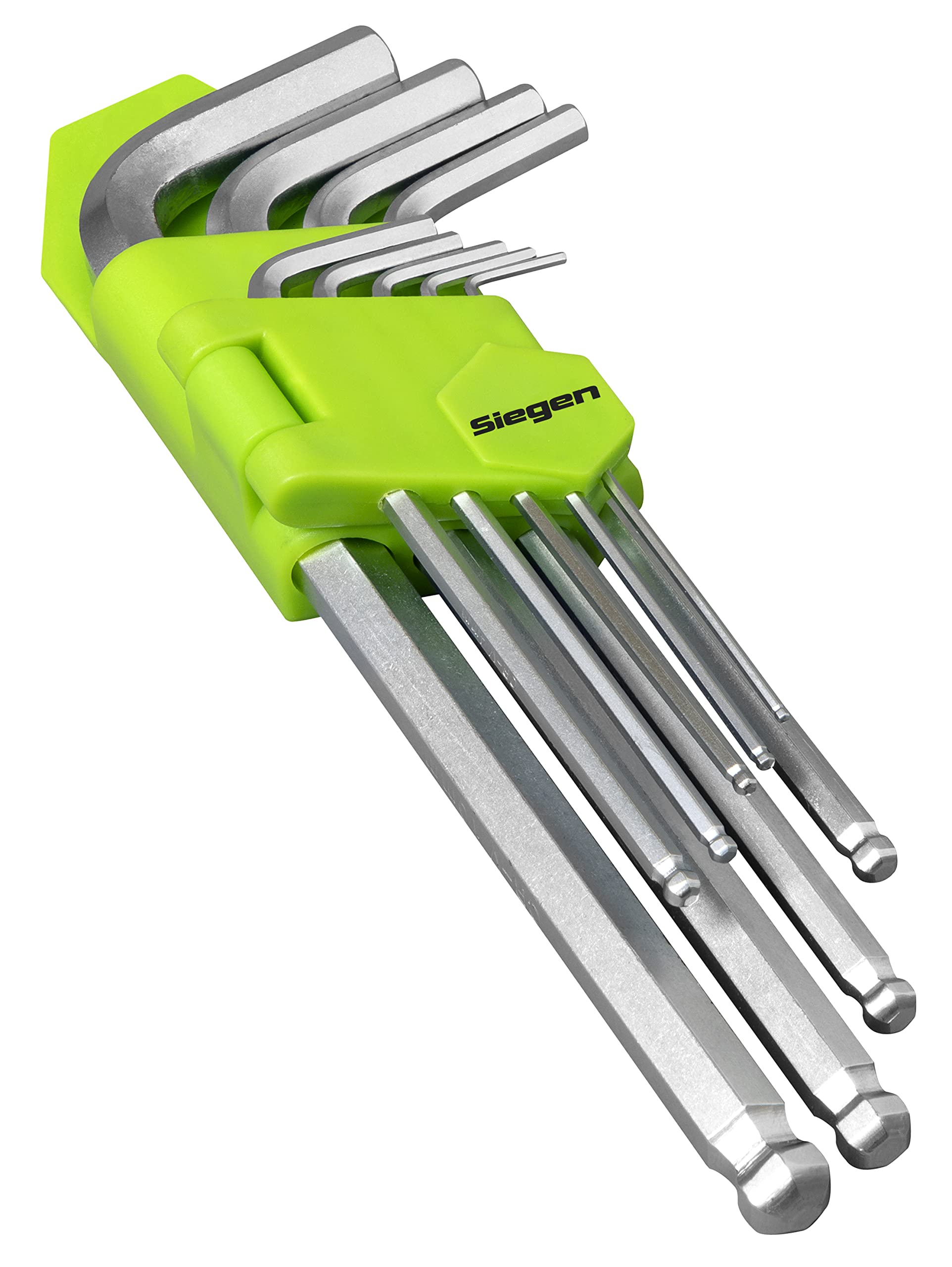 Sealey Siegen 9pc Long Ball-End Hex Set - Imperial SAE - S01261