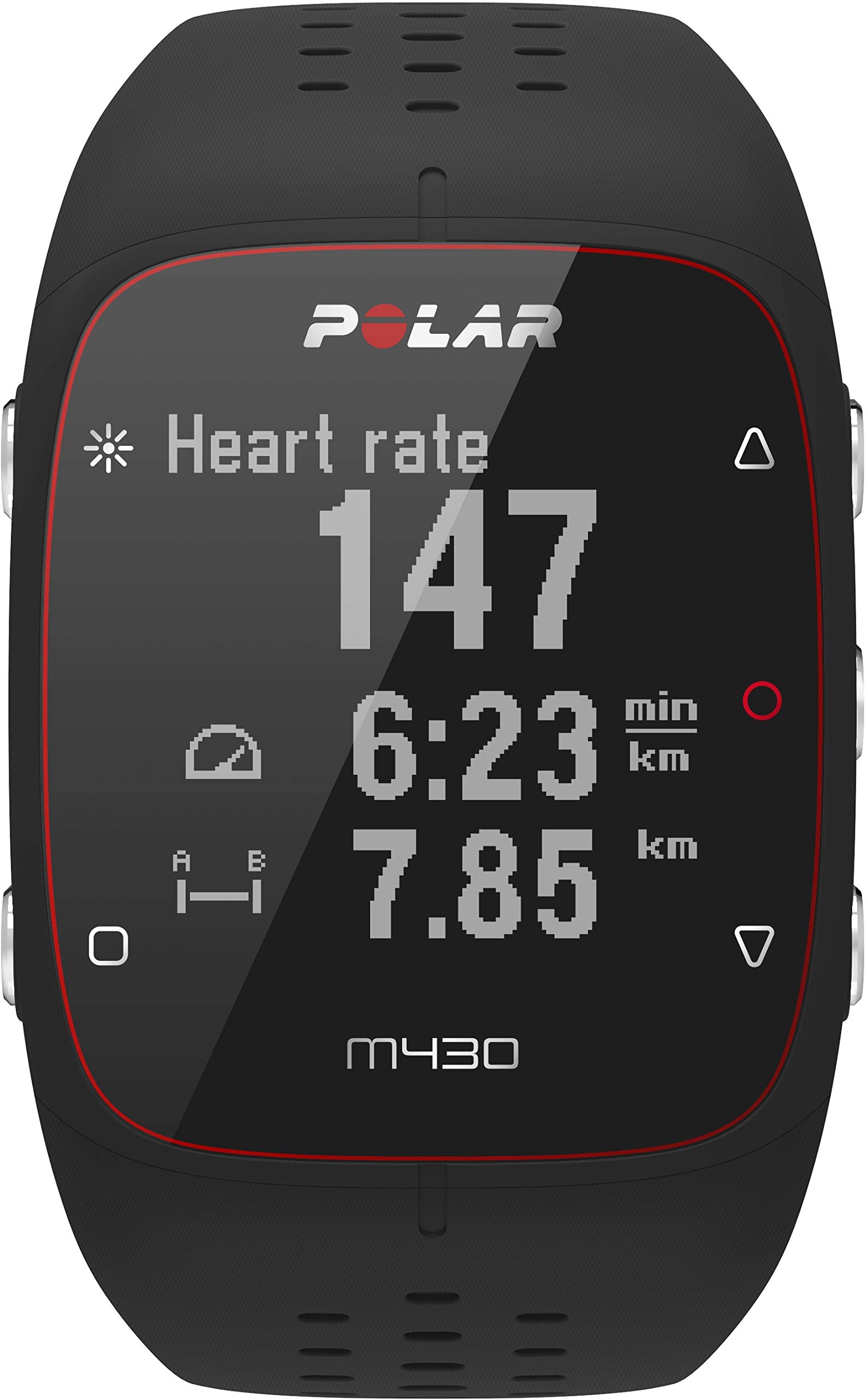 Polar M430 - Exclusive to Amazon - GPS sports watch for running - wrist heart rate tracker, 24/7 activity and sleep tracking, vibration alerts, size M, Bluetooth