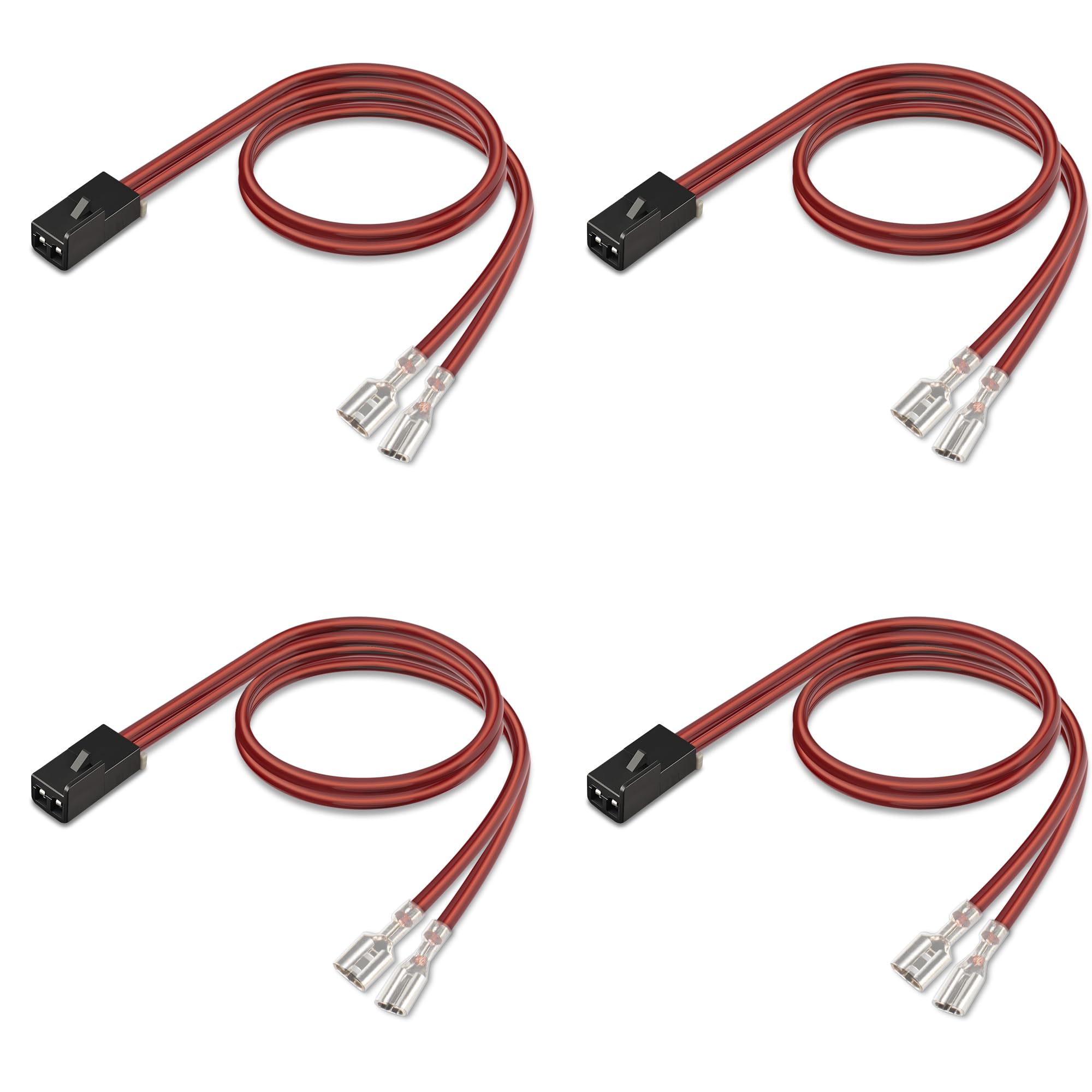 4 Pcs Professional 72-4530 Speaker Harness,Thicker