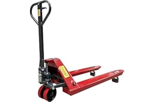 Heavy Duty Pallet Jack, 6600 Lb. Capacity, 27" X 48", Sturdy Durable Pallet Truck, Pake Handling Tools