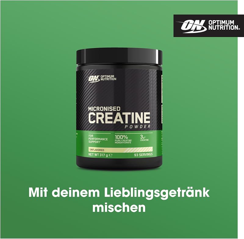 Creatina Monohidrato Micronizada en Polvo, 317g