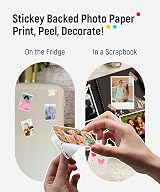 Liene Photo Printer 2x3 Mini Portable Bundle with 50 Zink Sheets view 7