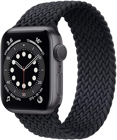 Braid Solo Loop Nylon fabric Strap for Apple Watch band 44mm 40mm Elastic Sports Bracelet 38mm 