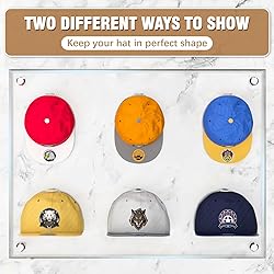 22 Pack Adhesive Hat Hooks for Wall, Super Strong
