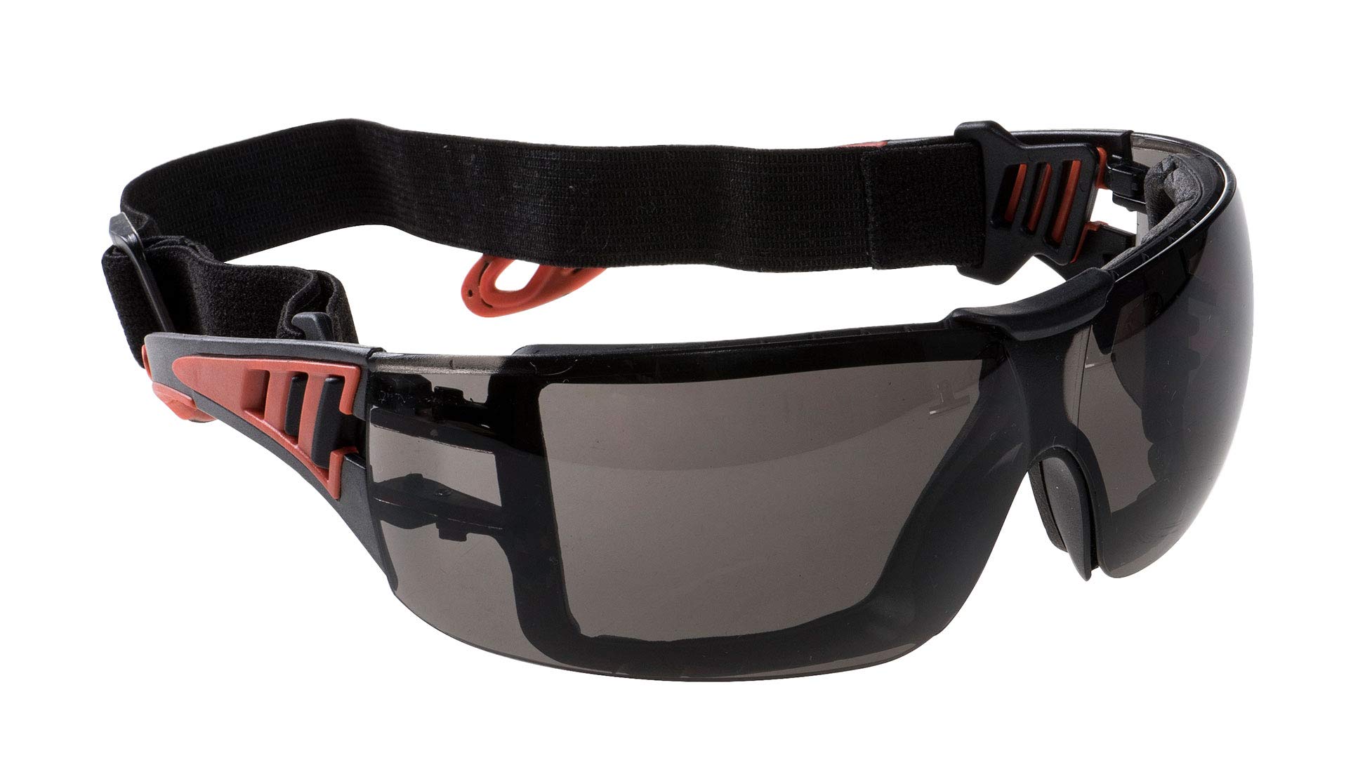 Portwest Tech Look Plus Spectacle, Color: Smoke, Size:, PS11SKR