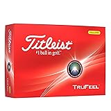 Titleist TruFeel Golf Balls, Yellow