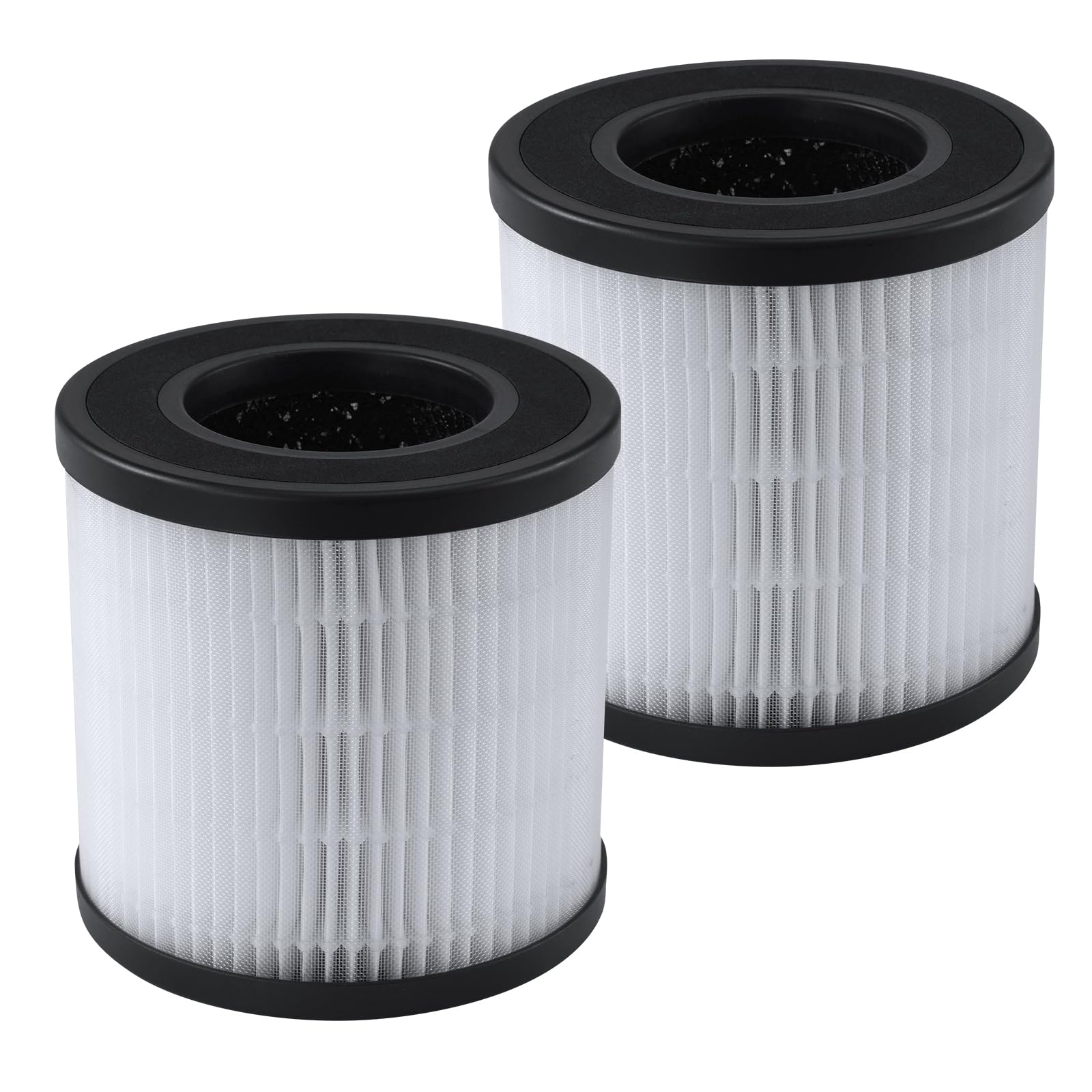 FULMINARE PU-P05 Air Purifier Replacement (2 Pack) Quiet Air Cleaner Filtering Out 99.97% 0.01 Microns, Smoke, Particles