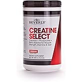 Beverly International Creatine Select with Phosphates, 40 Servings. A Fail-Proof Creatine Monohydrate Formula. Boost Muscle Size, Strength, Endurance and Recovery. for Men and Women. Tastes Like Tang