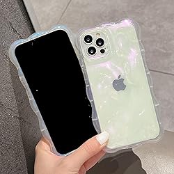 UEEBAI Case for iPhone 15 Pro 6.1 inch, Cute Solid