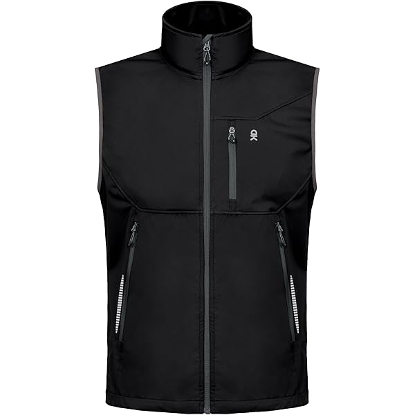 CresentDownWorks Vest【L】 ZENTHACE Insulated Quilted Winter Vest for Men Zip Up