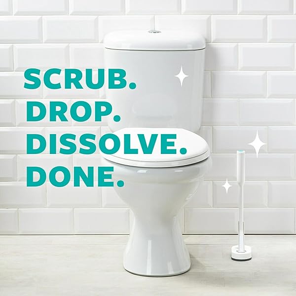SCOTCH-BRITE™ SCRUB & DROP TOILET CLEANING SYSTEM 559-SD-SK-4, 4/1, 4 PACKS PER CASE