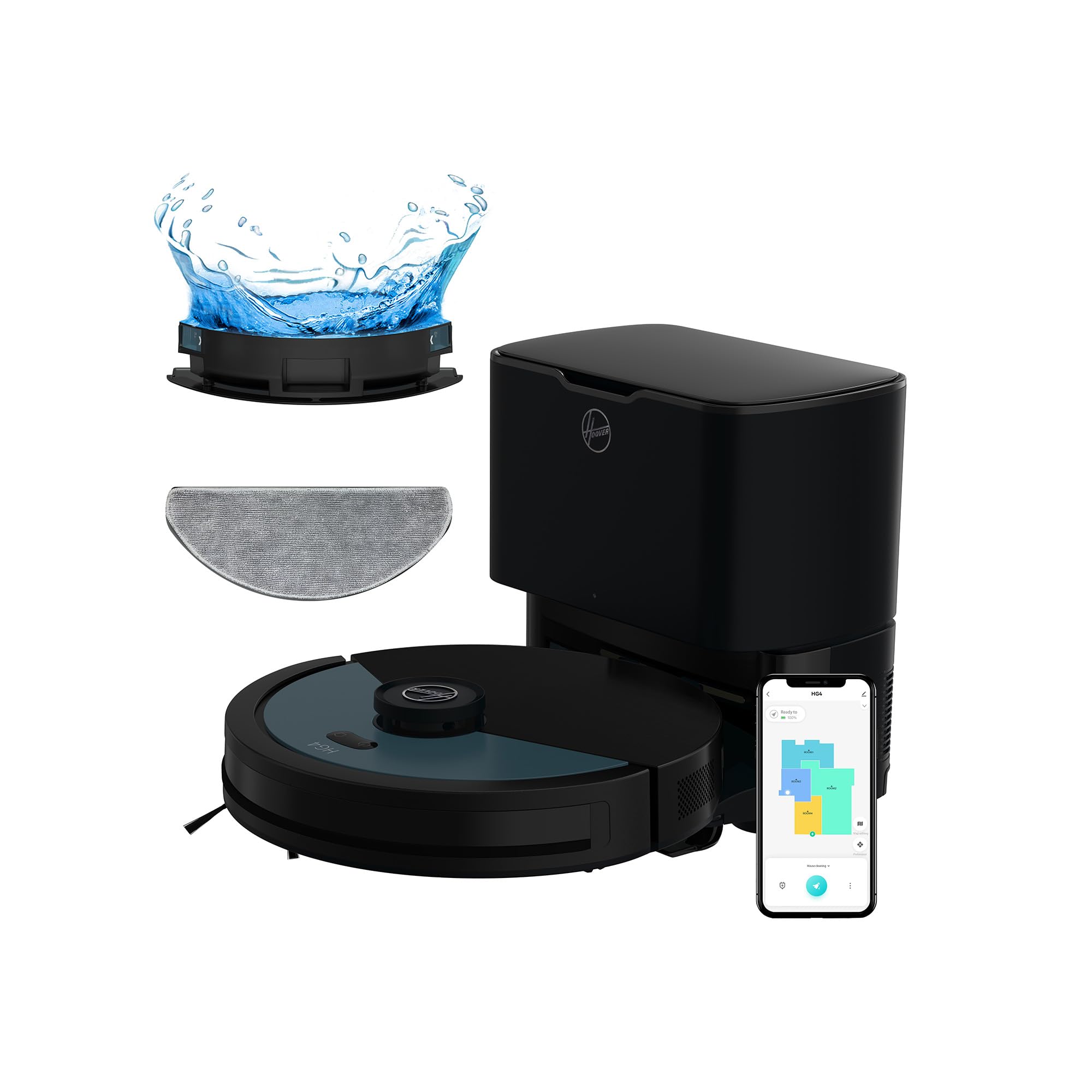 Hoover HG4 Hydro Pro Robot Vac...