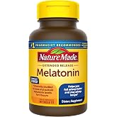 Nature Made Melatonin 4mg Extended Release Tablets, 90 Count | Sleep Supplements for Adults, 100% Drug Free Sleep Aid for Men and Women, 90 Day Supply
