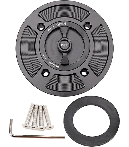 Amazon.com: Areyourshop Quick Release Keyless Fuel Gas Cap 112mm