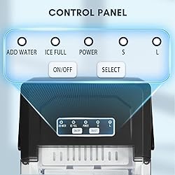 ZAFRO Countertop Ice Maker,Portable Ice Machine