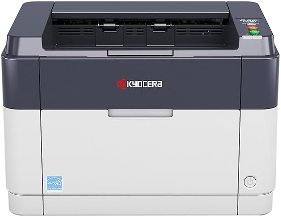 Kyocera Ecosys FS-1041 Mono-Laserdrucker. 20 Seiten A4 pro Minute. Schwarz-Weiß Drucker, USB 2.0, 1.200 dpi