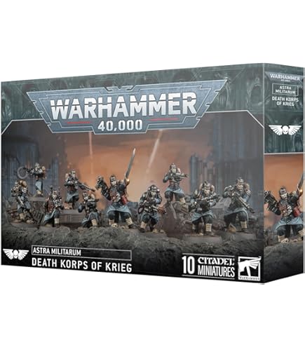 Astra Militarum Death Korps of Krieg セット Amazon.com: Games Workshop Warhammer A/M: Death Korps of