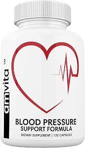 Amazon.com: Premium Blood Pressure Support Supplement with Vitamins ...