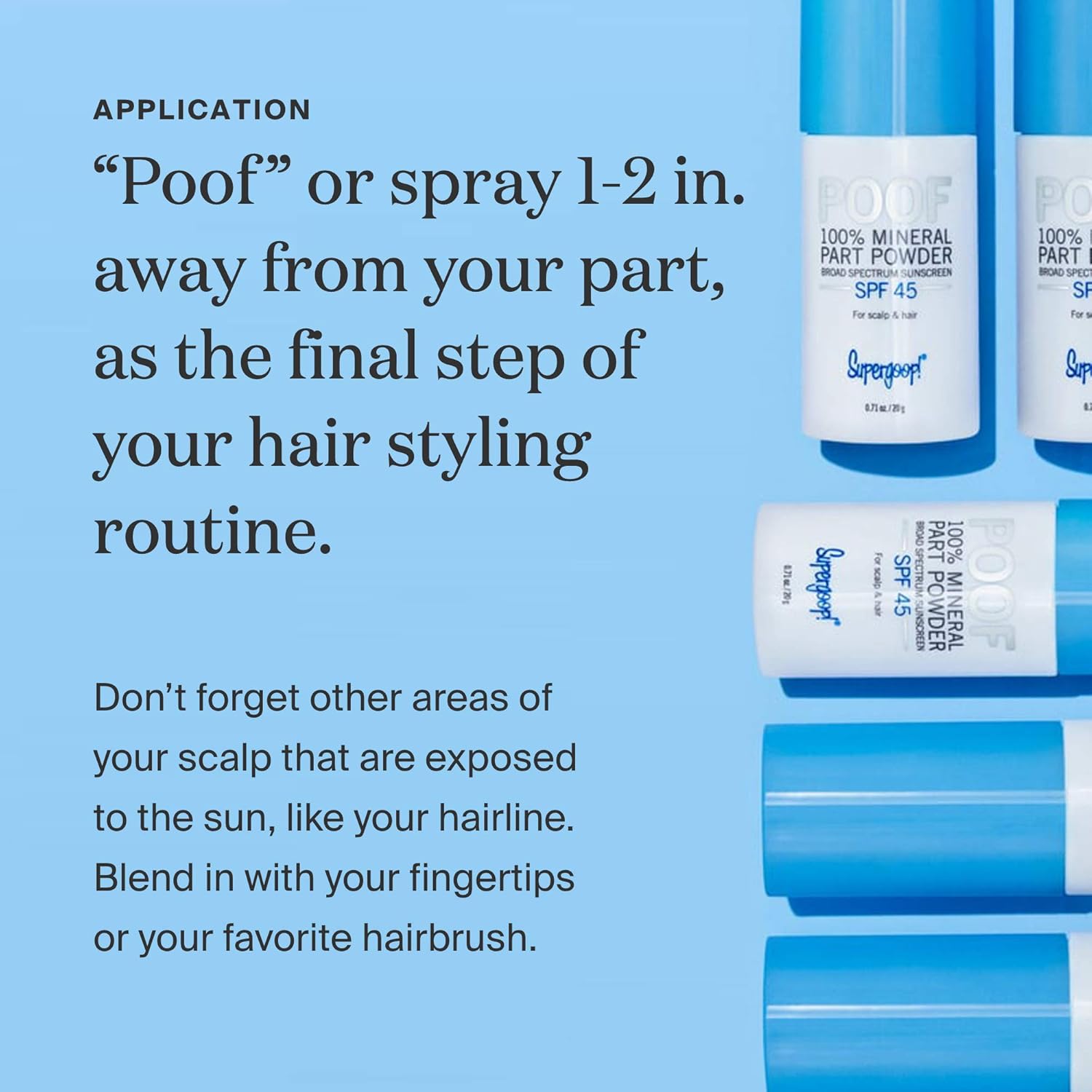 powder sunscreen for scalp