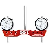 SST - Regular Mill &amp; Lathe Tramming System - Tram, Align, &amp; Square for Machine Calibration - For Angular Misalignment - Precise &amp; Powerful - 0.0005&rdquo; Dial Indicators - Designed in the USA