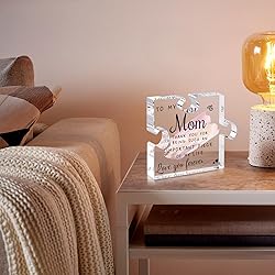 LukieJac Gifts for Mom from Daughter Son - Best Mom