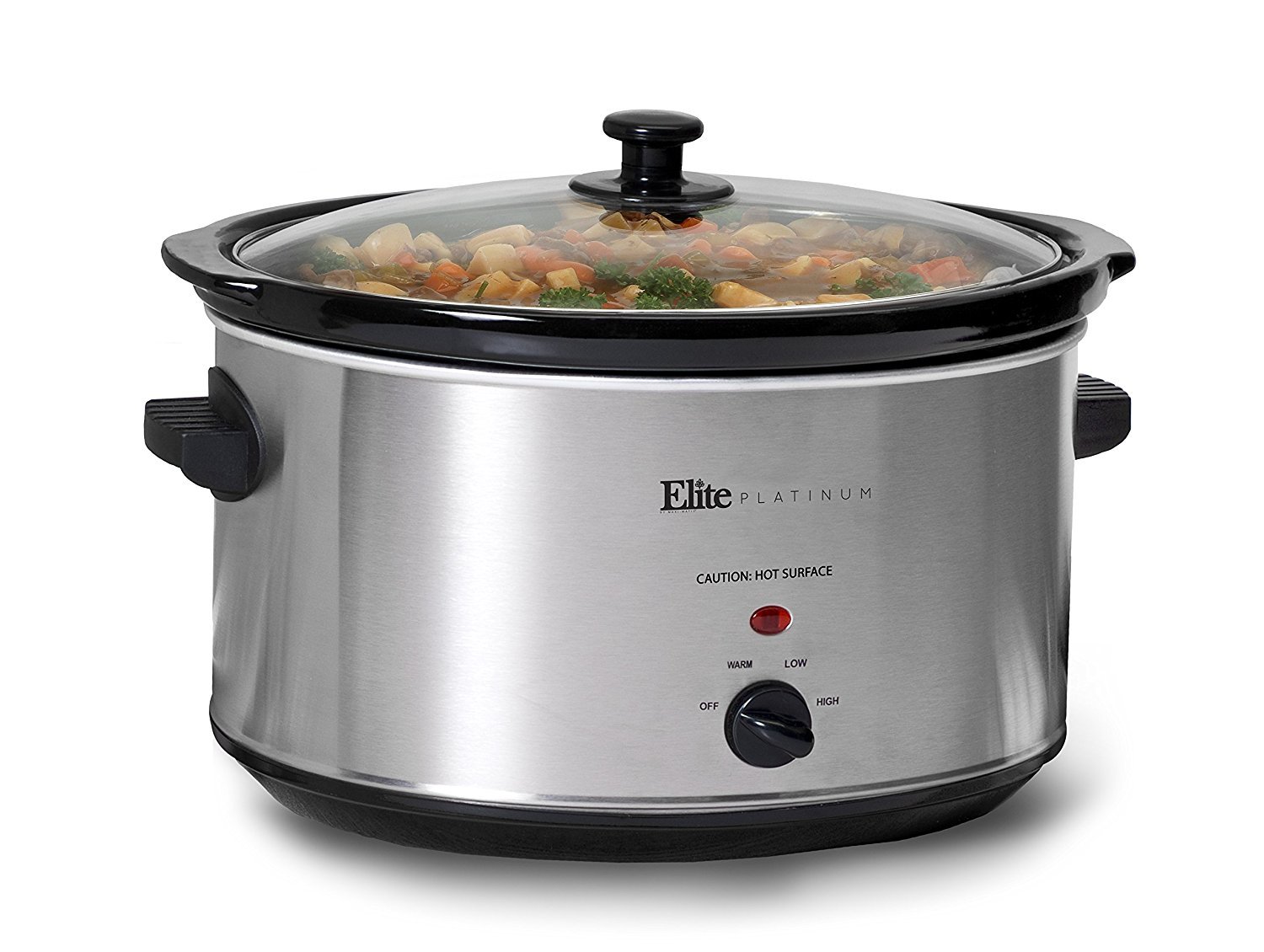 Crock Pot Slow Cooker Large Oval 8.5 Quart Stainless Steel Manual