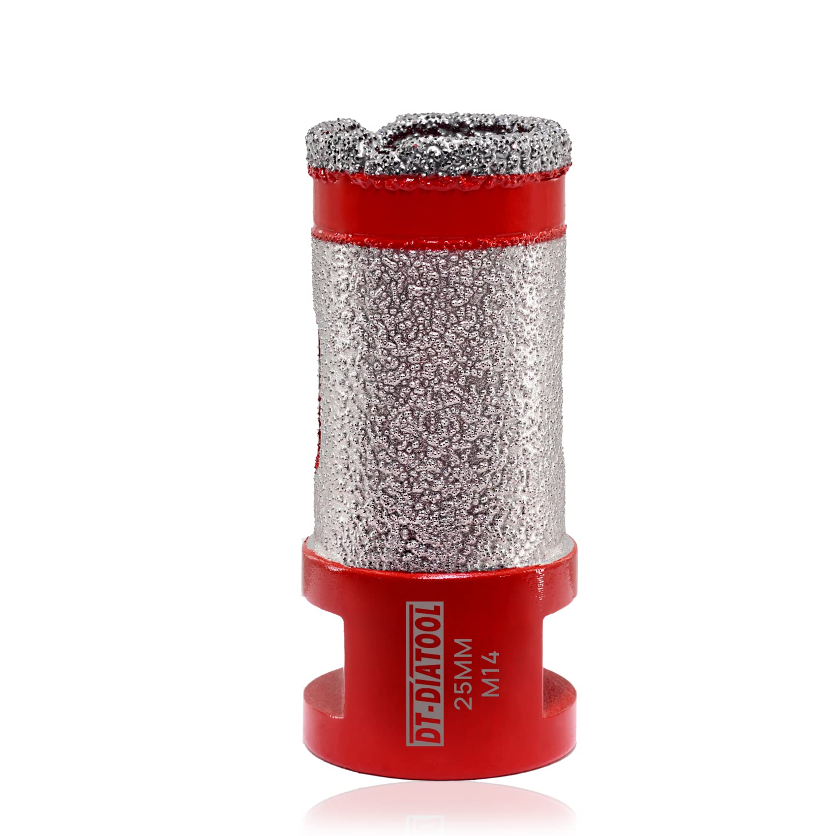 DT-DIATOOL Diamond Core Drill Bit Finger Bit 25mm for Drilling Enlarging Holes of Porcelain Tile Marble Artificial Stone