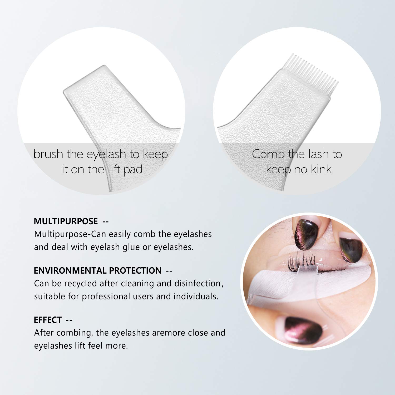 ICONSIGN 3-7 Mins Qucik Perm Lash Lift Kit, Eyelash Perm Kit, Professional Quality Lash Lift, Semi-Permanent Curling Perming Wave, Lotion & Liquid Set