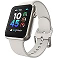 iTouch Air 4 Smartwatch - Fitness Tracker, Heart Rate Monitor, Customizable Watch Face - Activity and Calorie Tracker - 100+ Sports Modes - Bluetooth Connectivity