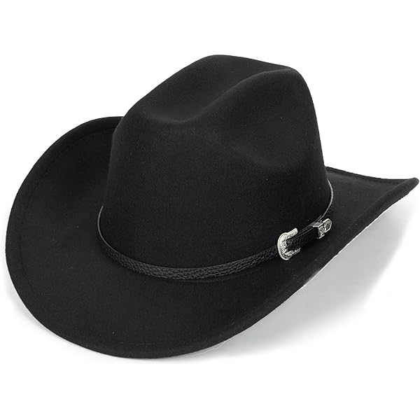 Charlie 1 Horse Traveler Black 3 3/4in Brim Concho Band  display picture 1