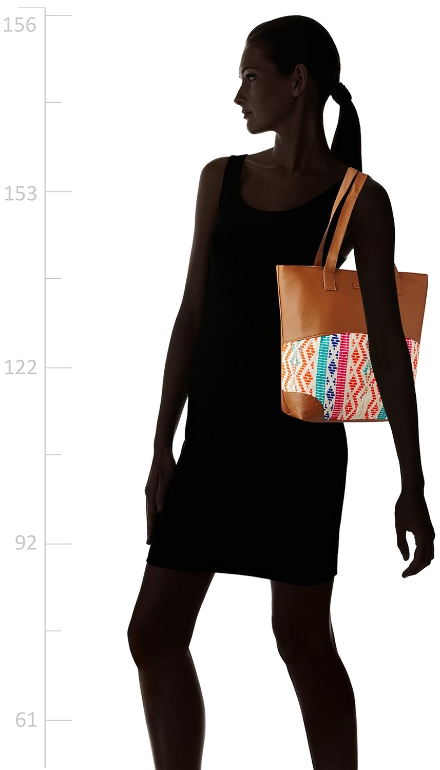 kanvas katha women's tote bag (multicolor) ()