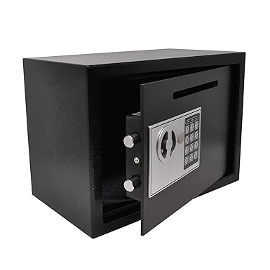 Caja Fuerte de Depósito Electrónica Anti Bounce: Amazon.es: Industria, empresas y ciencia