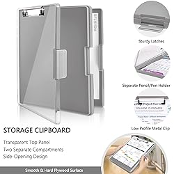 Clipboard with Storage,Heavy Duty Clip Boards
