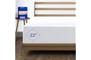 Thread Spread Luxury Egyptian Cotton King Fitted Sheet - 1000-Thread-Count 22" Deep Pocket King Size Fitted Sheet, Soft, Smooth, Cooling, Sateen Weave, Extra Long Staple - White