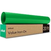 Cricut® Value Iron-On, Green (12 in x 20 ft) | HTV Heat Transfer Vinyl