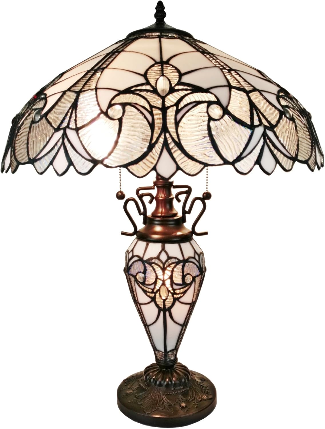 Best Small Double Lit Tiffany Style Table Lamps