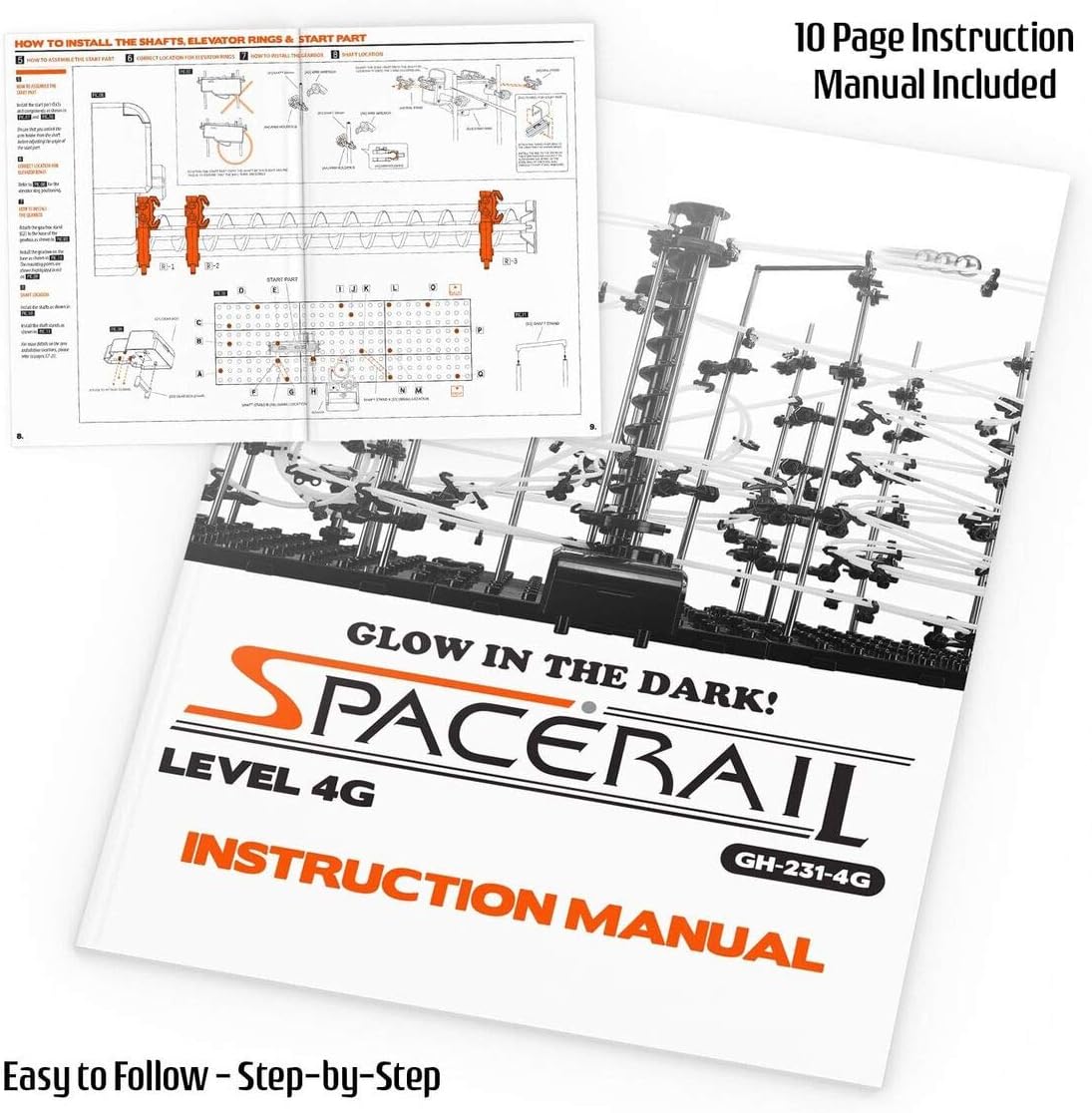 CKB LTD Space Rail Perpetual Rollercoaster Glow in The Dark Level 4 - Image 5