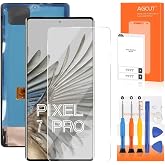 AMOLED Screen Replacement for Google Pixel 7 Pro, Full Display Touch Digitizer Assembly with Frame, Pre‑Tested Repair Parts
