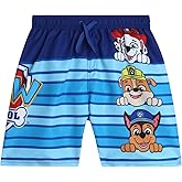 Nickelodeon Paw Patrol Boys Swim Trunks - Chase Marshall Rubble TMNT UPF 50+ Boys Swim Shorts for Toddler and Little Boy