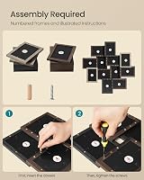 SONGMICS 12 Photo Frame Collage 4x6 10 x 15 cm Wall Display RPF022M01 view 6
