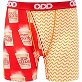 Odd Sox – Top Ramen & Cup Noodles – Novelty Boxer Briefs – Licensed Soup Flavor Graphic Underwear – Fun Food Print Gift