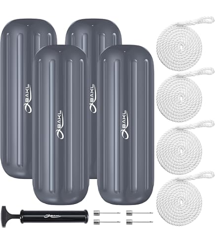 Pare-bord Parabor 25x68 Gonflé Blanc – Protection Nautique De Qualité