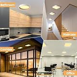 Liuyife GR10Q 4-Pin 28W CFL 20x20cm Warm White 3500K Non-Dimmable Ceiling Light view 6